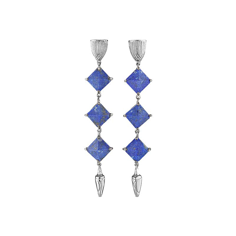 Kyoti Silver Fortuna Earrings