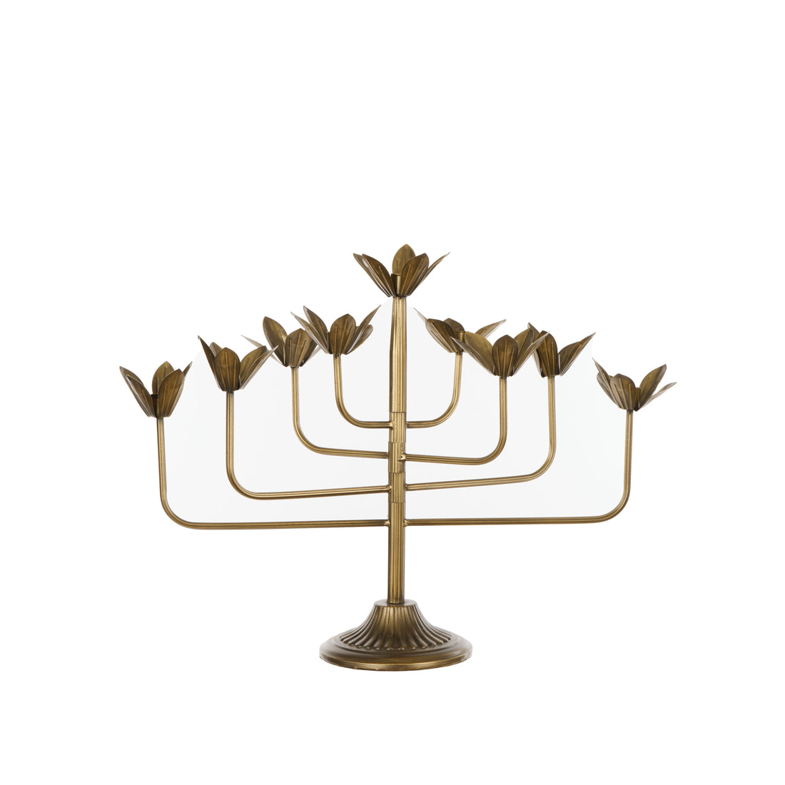 Gold Petal Candelabra