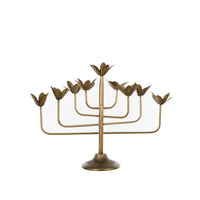 Gold Petal Candelabra
