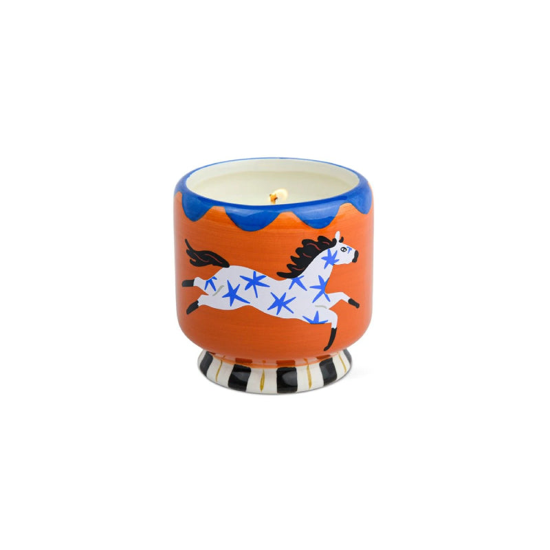 Sienna Sunset Horse Ceramic Candle