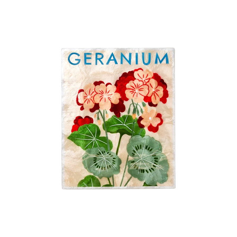 Geranium Market Wall Art