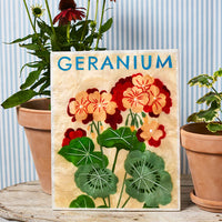 Geranium Market Wall Art