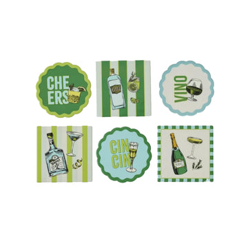 Gimlet Ceramic Coaster