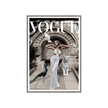 Vogue Glamour Framed Print