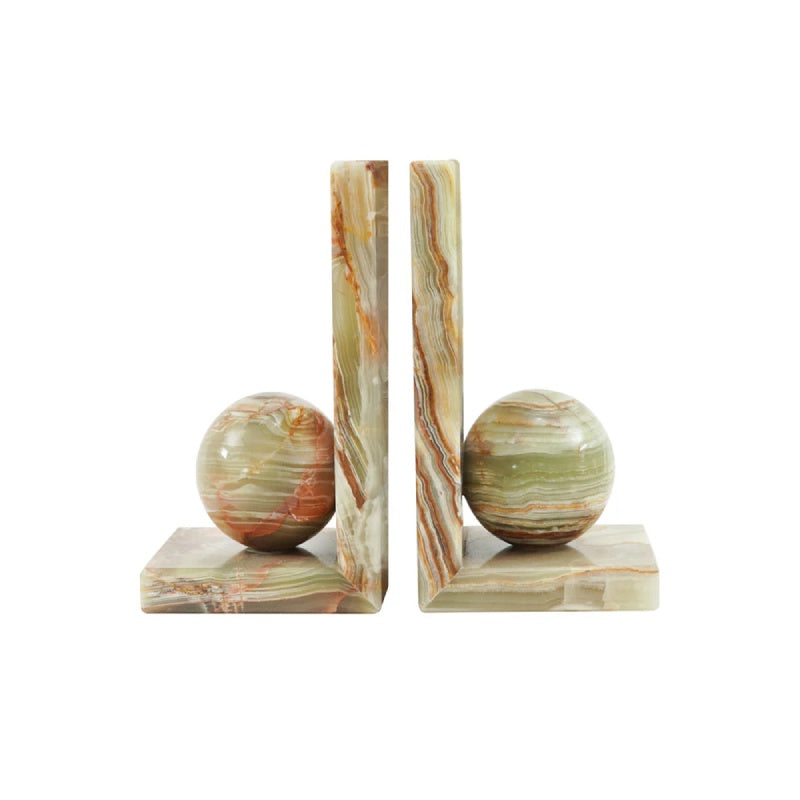 Marble Bookends