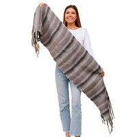 Grey Winter Scarf