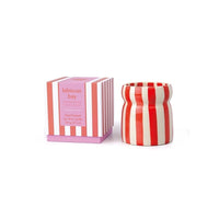 Hibiscus Bay Striped Cabana Candle