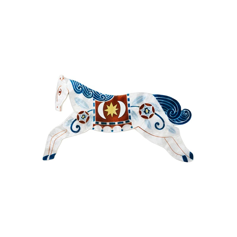 White Horse Paloma Wall Art