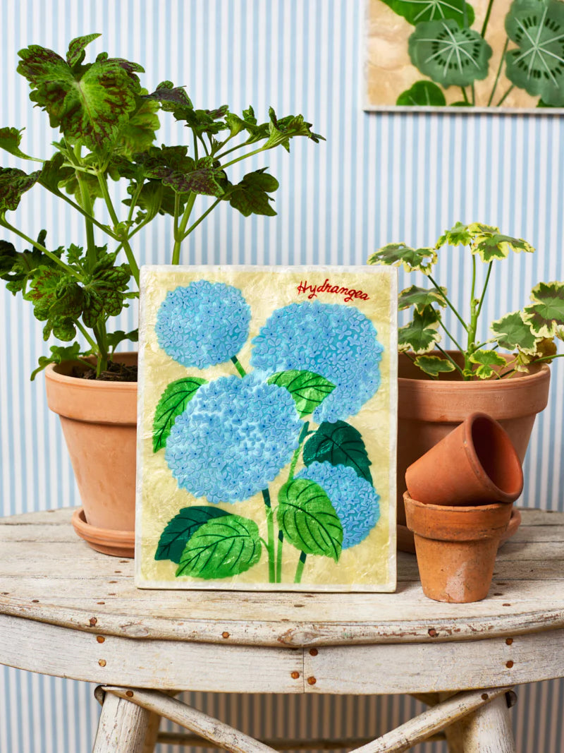 Hydrangea Market Wall Art