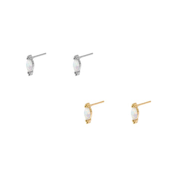 Opalite Marquise Studs