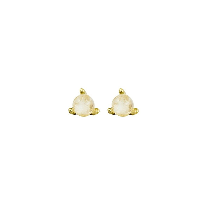 Gold Plated Birthstone Studs