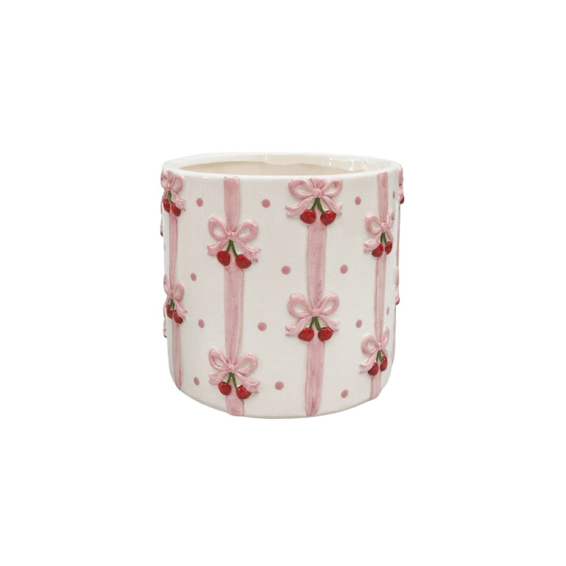 Cherry Bow Planter