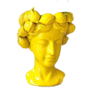 Lemon Head Vase