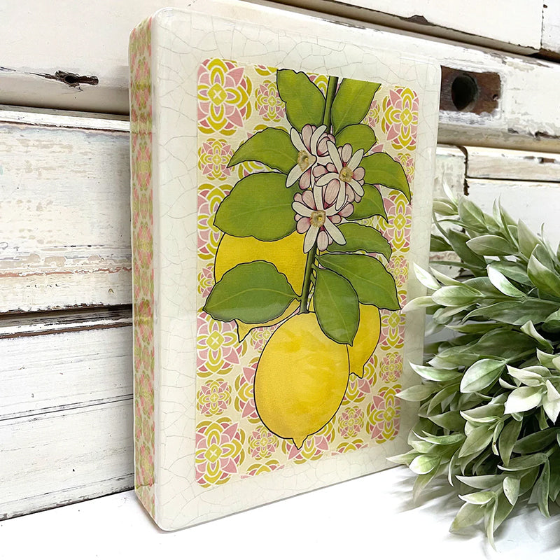 Eureka Lemon Woodblock