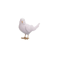 Pastel Budgie Resin Sculpture
