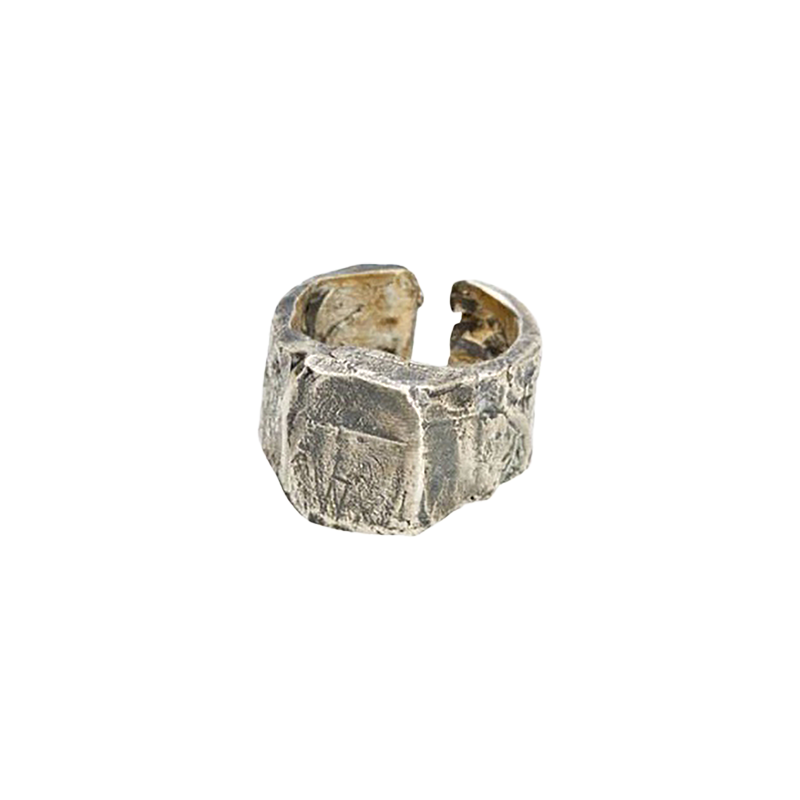 Elassaad Male Signet Ring - Silver