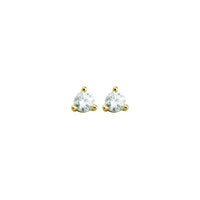 Gold Plated Birthstone Studs