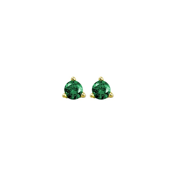 Gold Plated Birthstone Studs