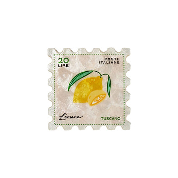 Lemon Stamp Wall Art