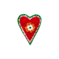 Poppy Heart Plaque