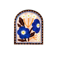 Bloom Nouveau Pink Arch Wall Art
