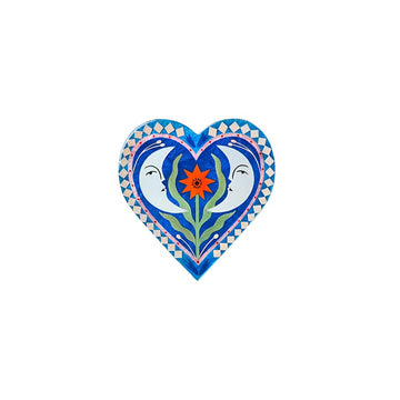 Blue Fable Moon Heart