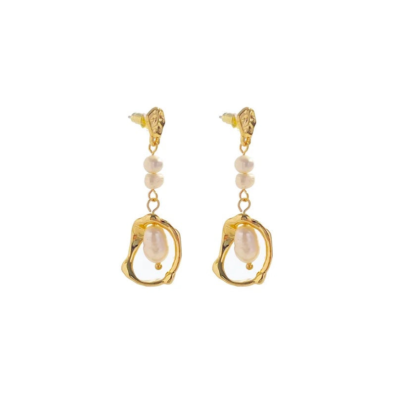 Nasli Pearl Drop Earrings