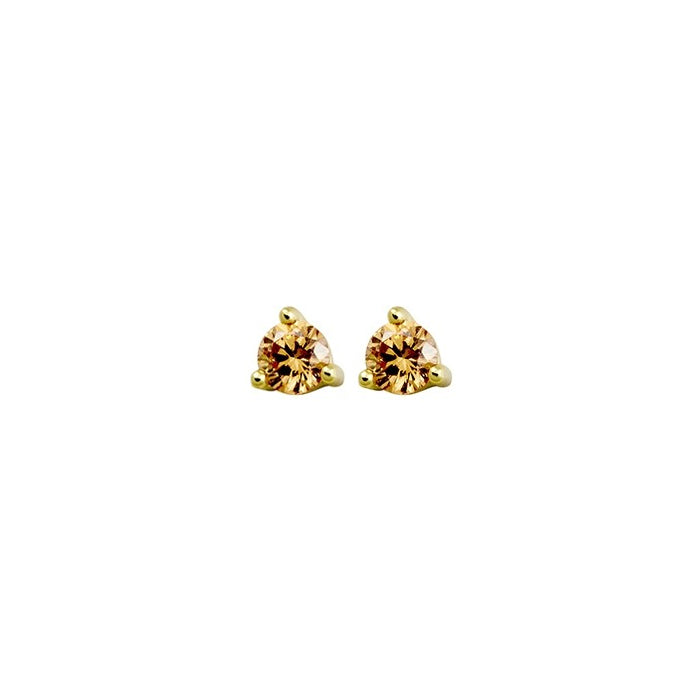 Gold Plated Birthstone Studs