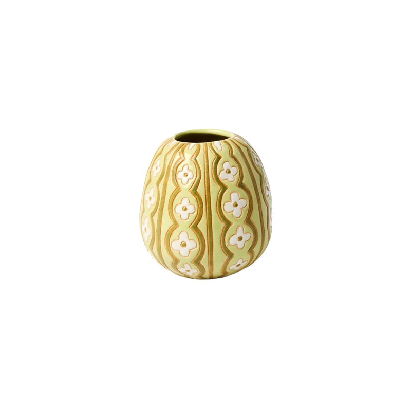 Vintage Green Pollen Vase