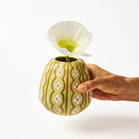 Vintage Green Pollen Vase
