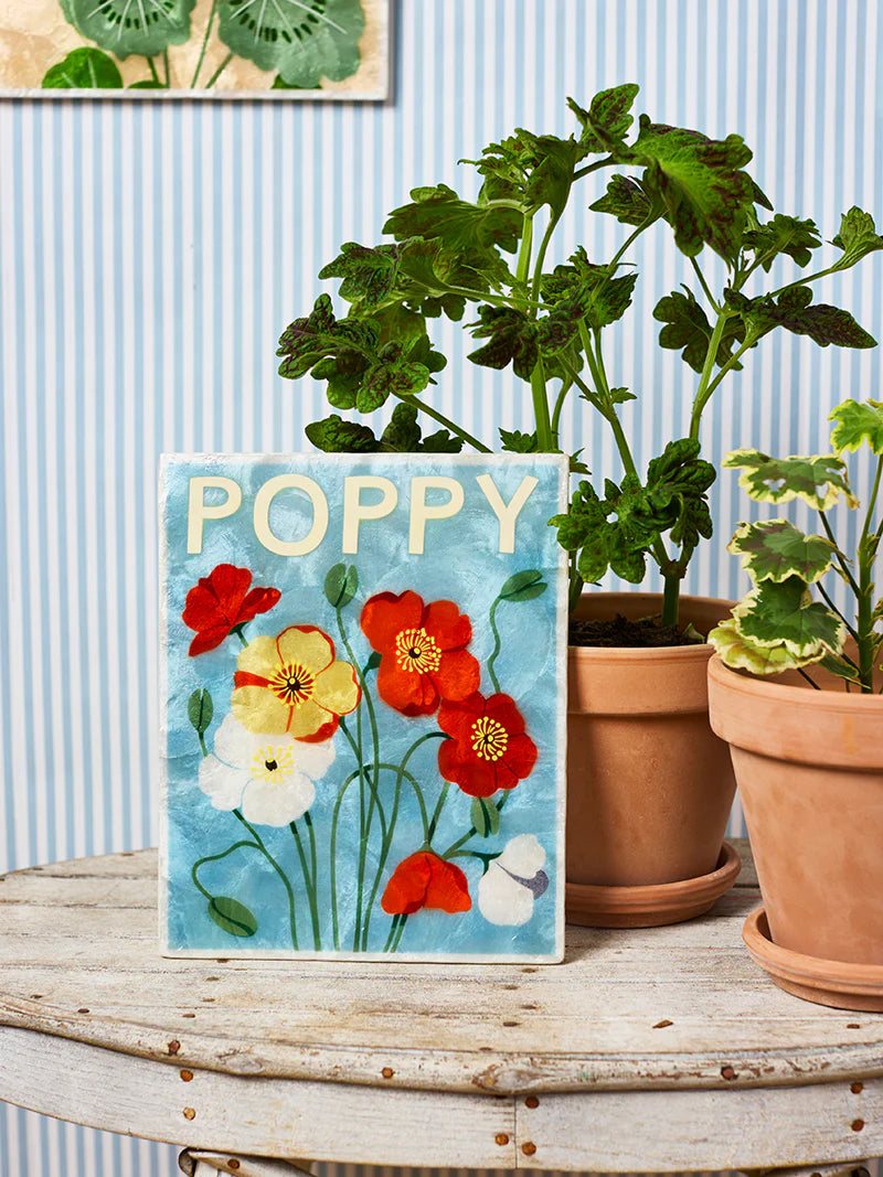 Poppy Market Wall Art