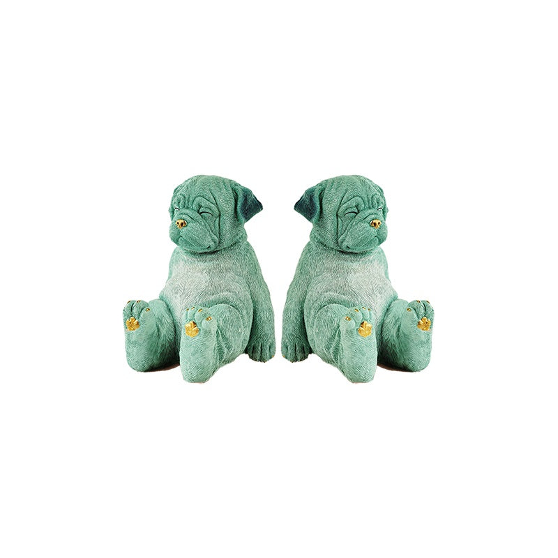 Pug Bookends