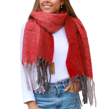 Red Winter Scarf