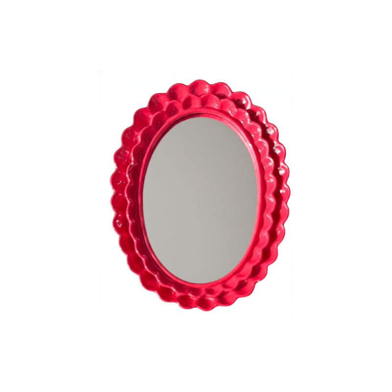 Oval Petal Mirror