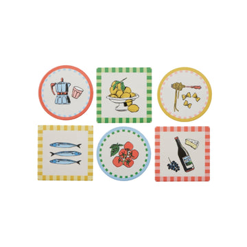 Sardinia Ceramic Coaster