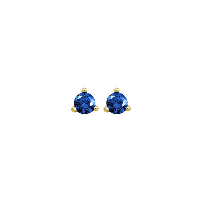 Gold Plated Birthstone Studs
