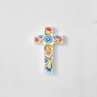 Tulum Cross Small Wall Plaque