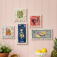 Fiesta Valencia Stamp Wall Art