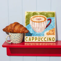Barista Cuppuccino Wall Art