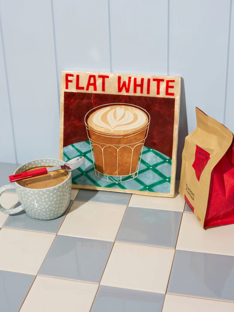 Barrista Flat White Wall Art