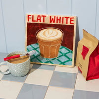 Barrista Flat White Wall Art