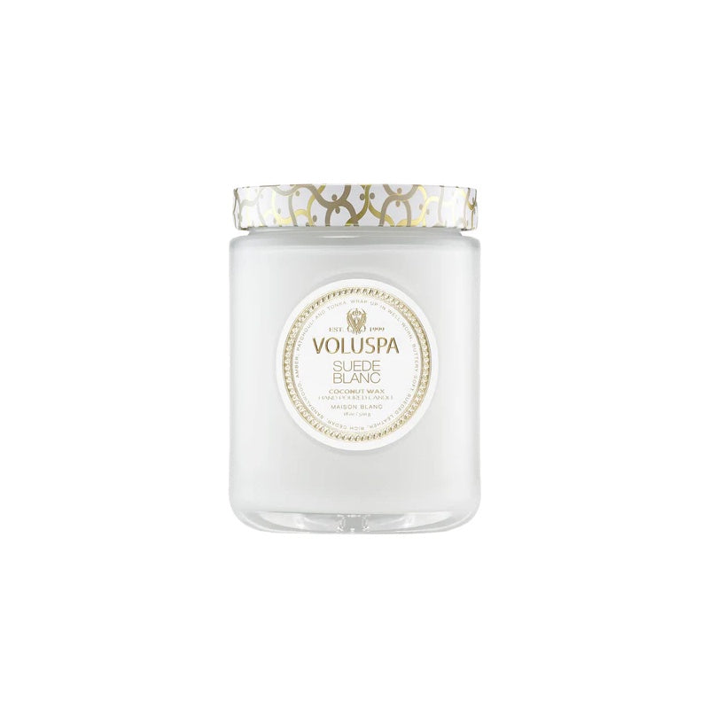 Voluspa Suede Blanc Candle