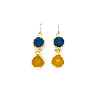 Tiia Double Drop Earrings