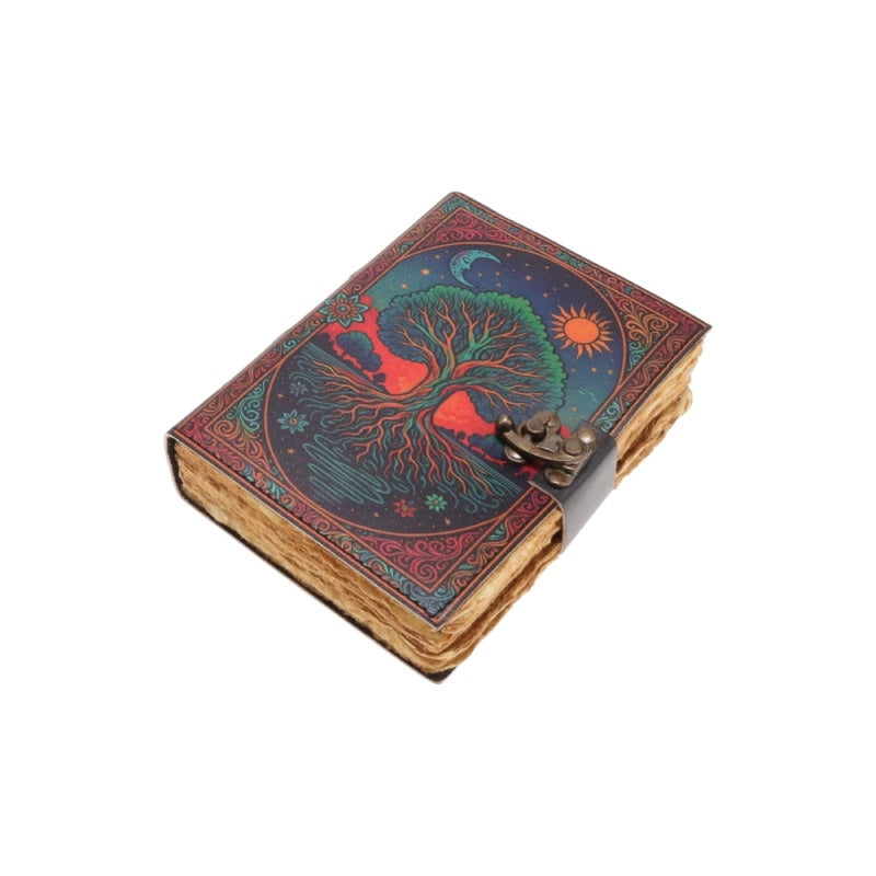 Tree Of Life Printed Leather Journal