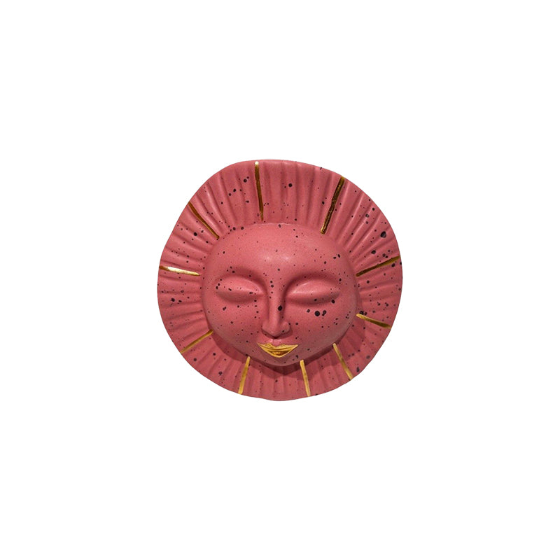 Sun Face Vase