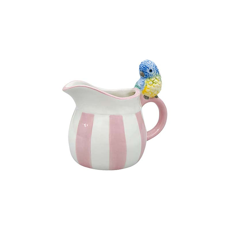 Striped Parrot Jug