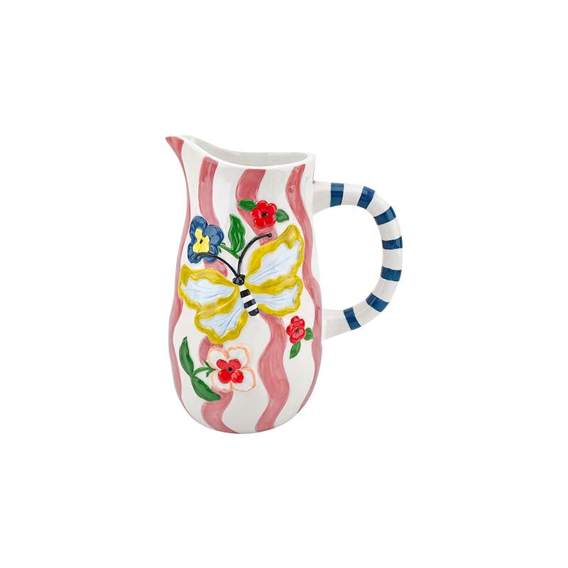 Tropical Butterfly Jug