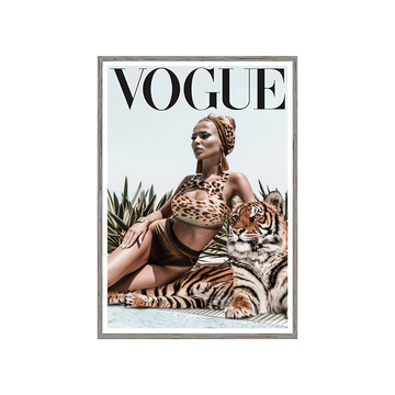 Vogue Ursula Framed Print