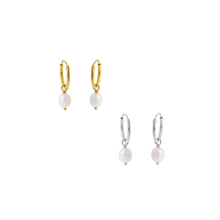 Delicate Pearl Sleepers