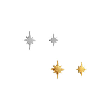 Celestial Star Stud Earrings